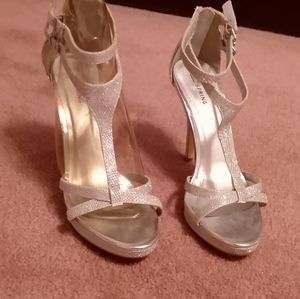 Silver heels